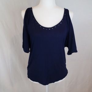 Off Shoulder Casual distressed Top